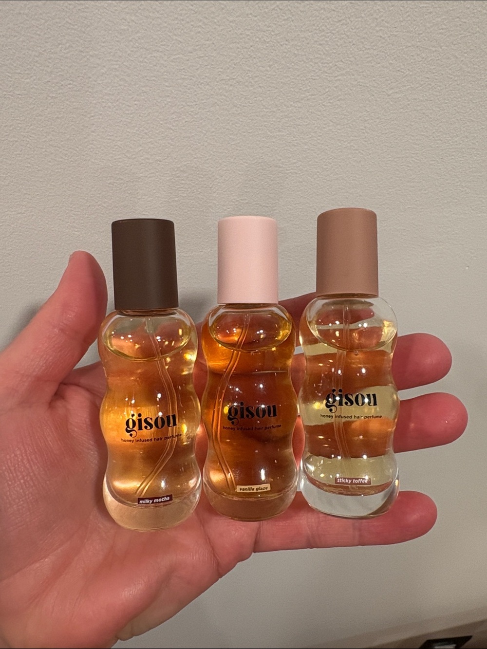 Gisou Honey Infused Hair Perfume Trio